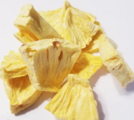 أناناس مقرمش مجفف بالتبريد