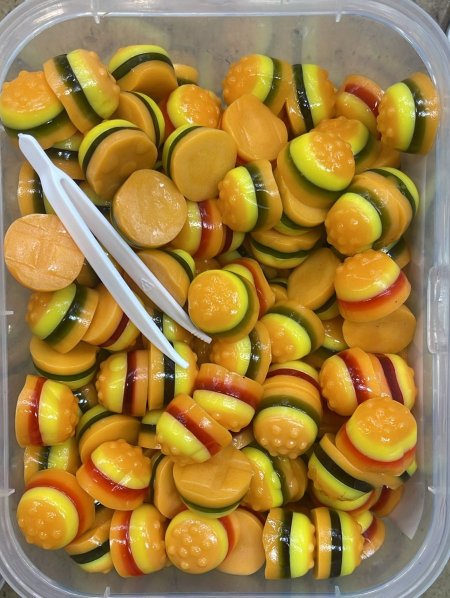 علبه كاندي برجر 3D