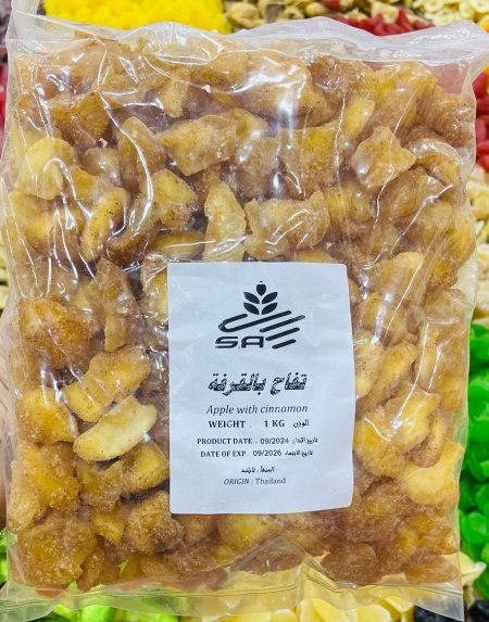 تفاح بالقرفه