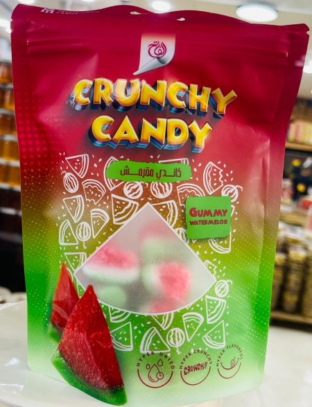 كاندي بطيخ مقرمش مجفف بالتبريد