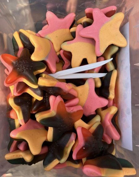 علبه كاندي نجمه ( كيلو )