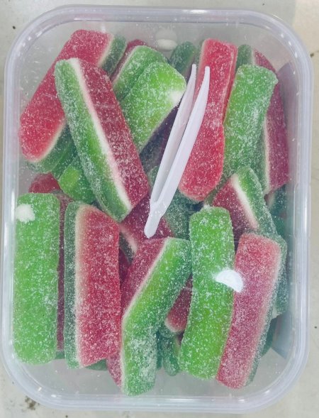 علبة كاندي بطيخ سكر ( كيلو )