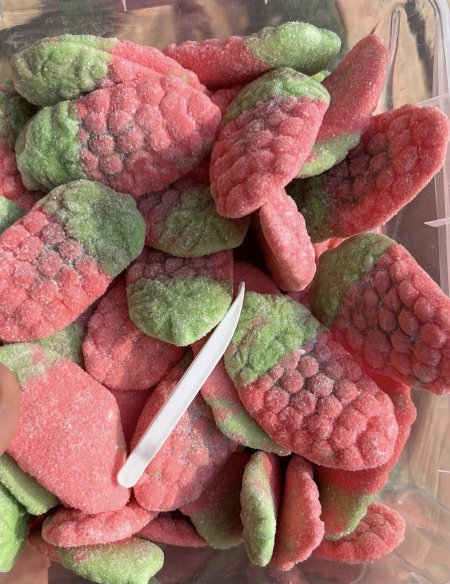 علبه كاندي فراوله سكر ( كيلو )