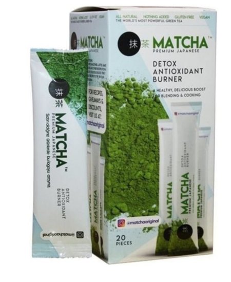 اصبع ماتشا العرض